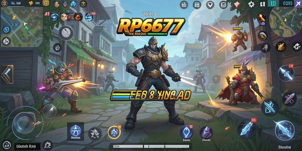 Screenshot dari antarmuka utama RP6677 yang menampilkan fitur-fitur Utility.