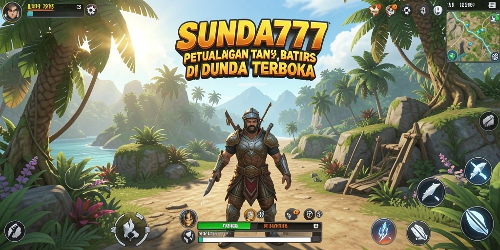 Tampilan menakjubkan dari gameplay SUNDA777 di dunia terbuka.