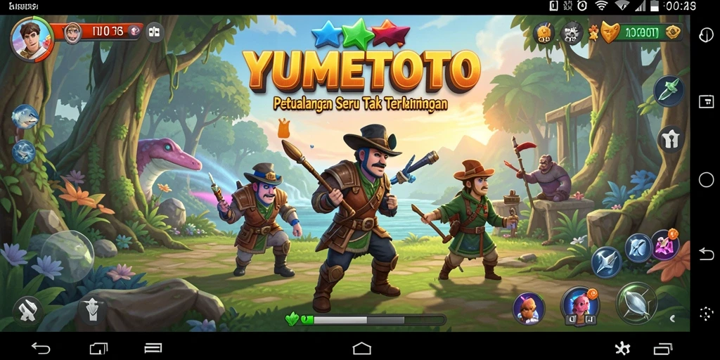 Gameplay seru di dunia petualangan YUMETOTO.